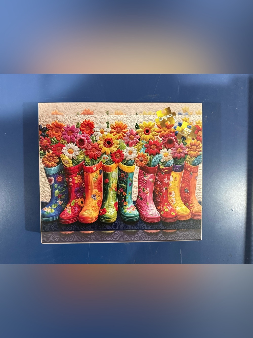 1000 piece Floral Boots puzzle